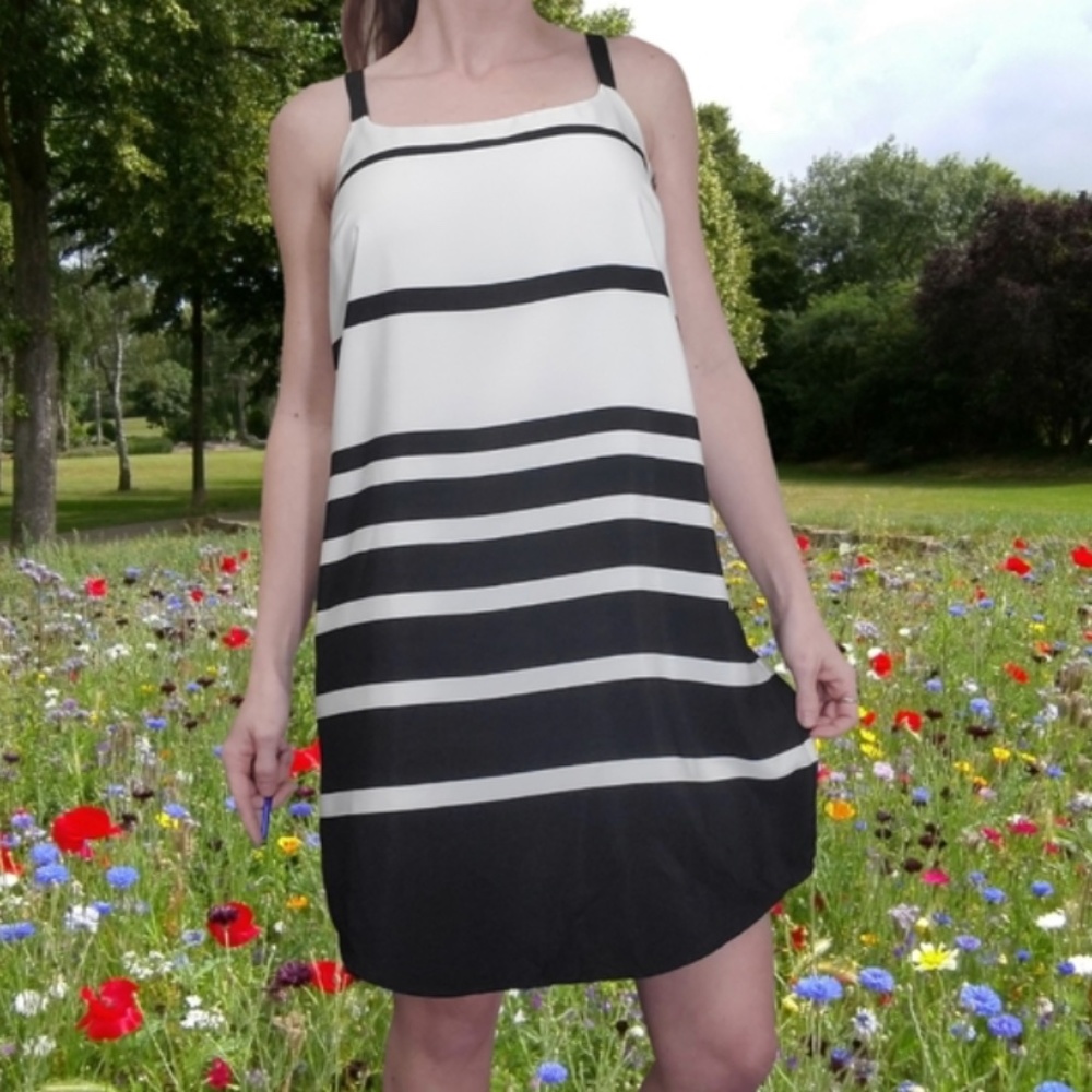 Olive&Oak striped strappy summer dress. Worn once‎